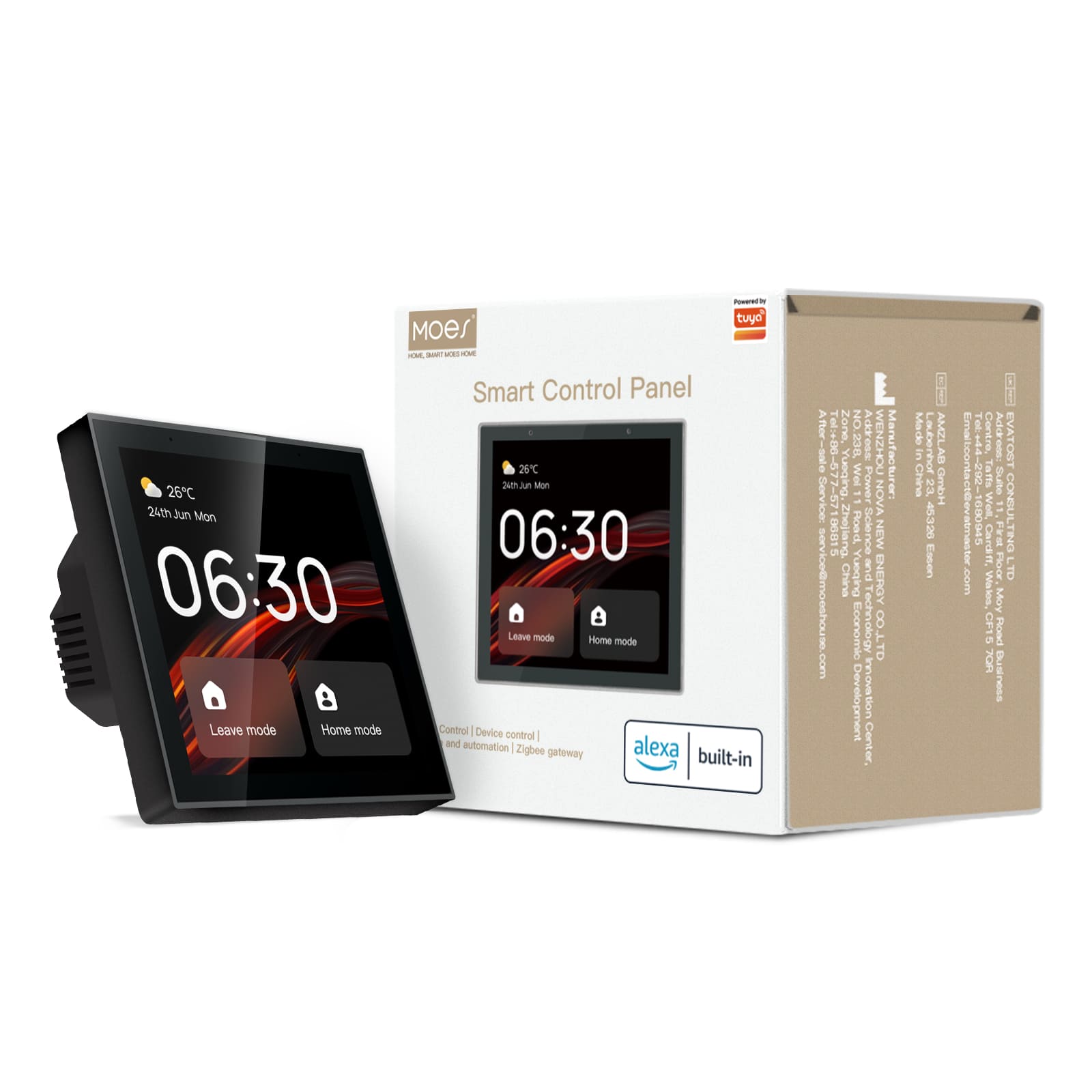 4-inch Smart Touch Panel