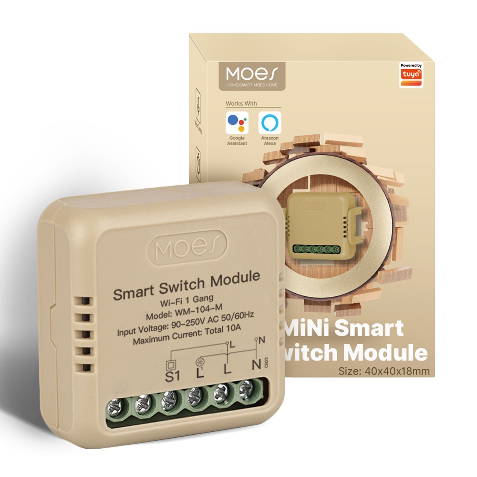 1-Gang WiFi DIY Switch Module