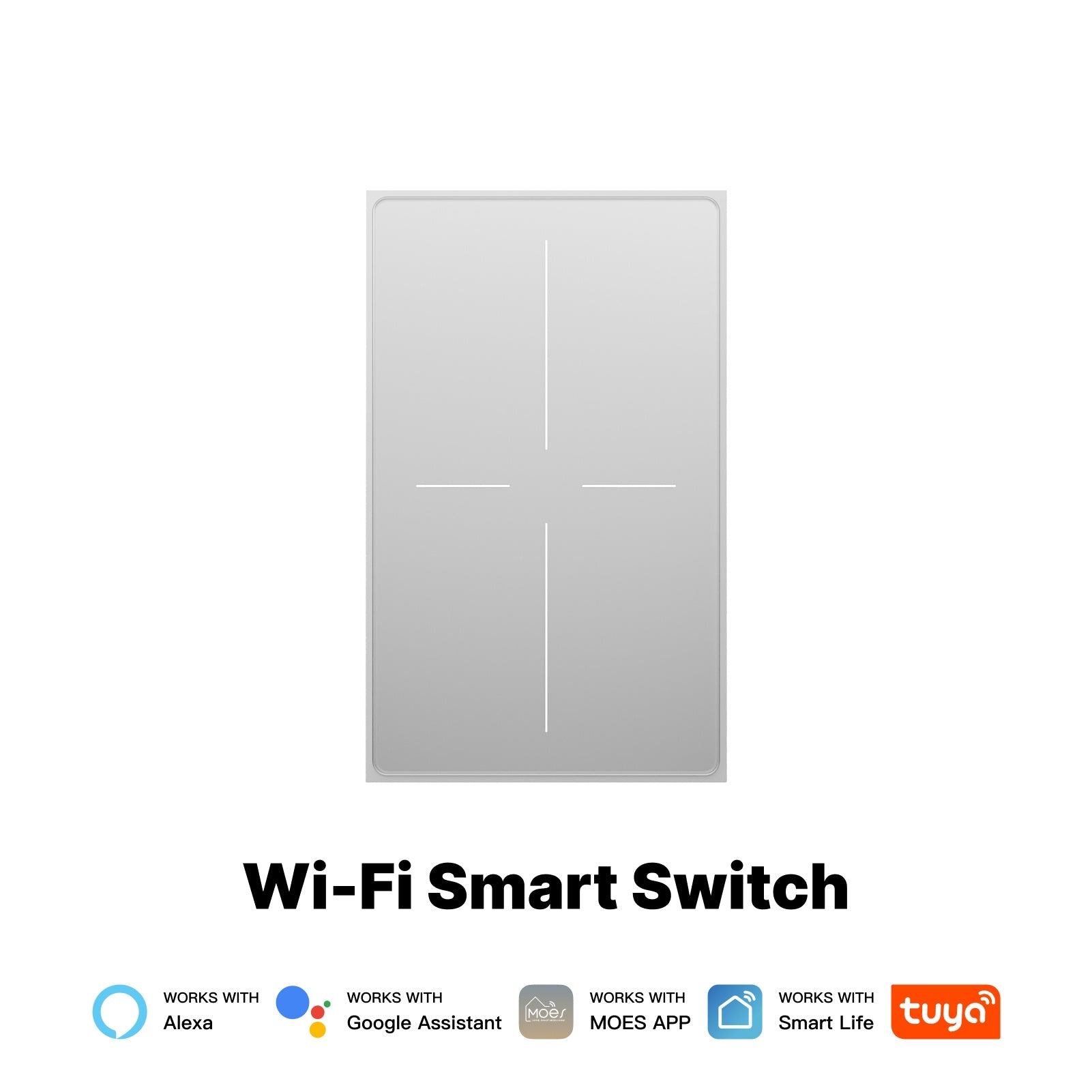 4-Gang Star Feather WiFi Switch