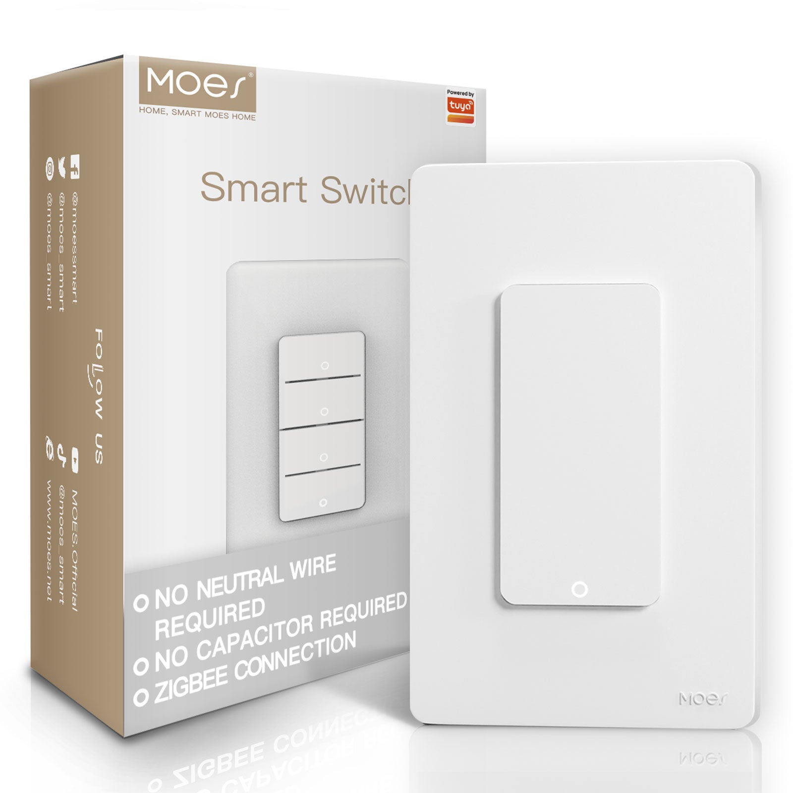 1-Gang Zigbee Light Switch