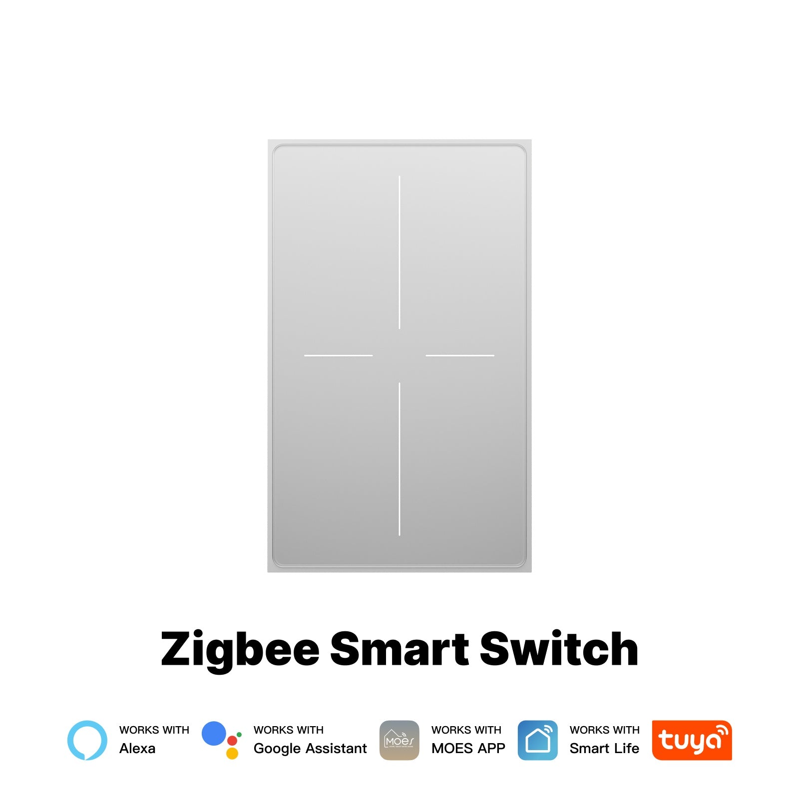 4-Gang Star Feather Zigbee Switch